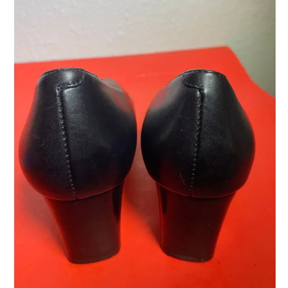 Carvela Black Leather Pumps Size 9.5 / 40 EU